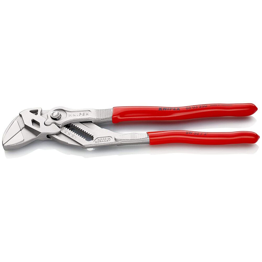 knipex pliers wrench chrome plated 250mm 86 03 250 sba