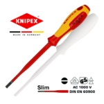 Одвртувач изолиран 1000V VDE тенок рамен 5,5мм 2 98 20 55 sl 1