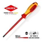 Одвртувач изолиран 1000V VDE тенок рамен 6,5мм 3 98 20 65 SL-1