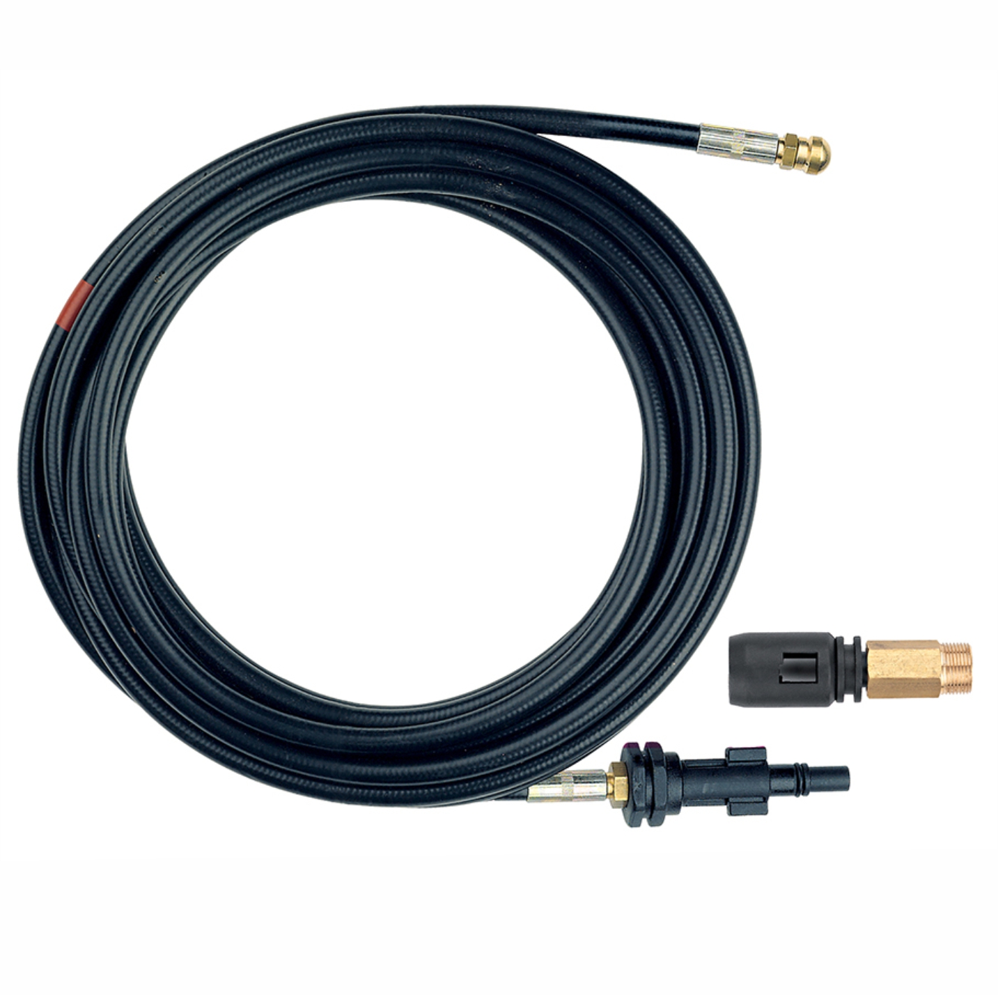 Комплет црево за одзатнување на одводни цевки 16м